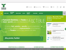 Tablet Screenshot of fenalcoantioquia.com